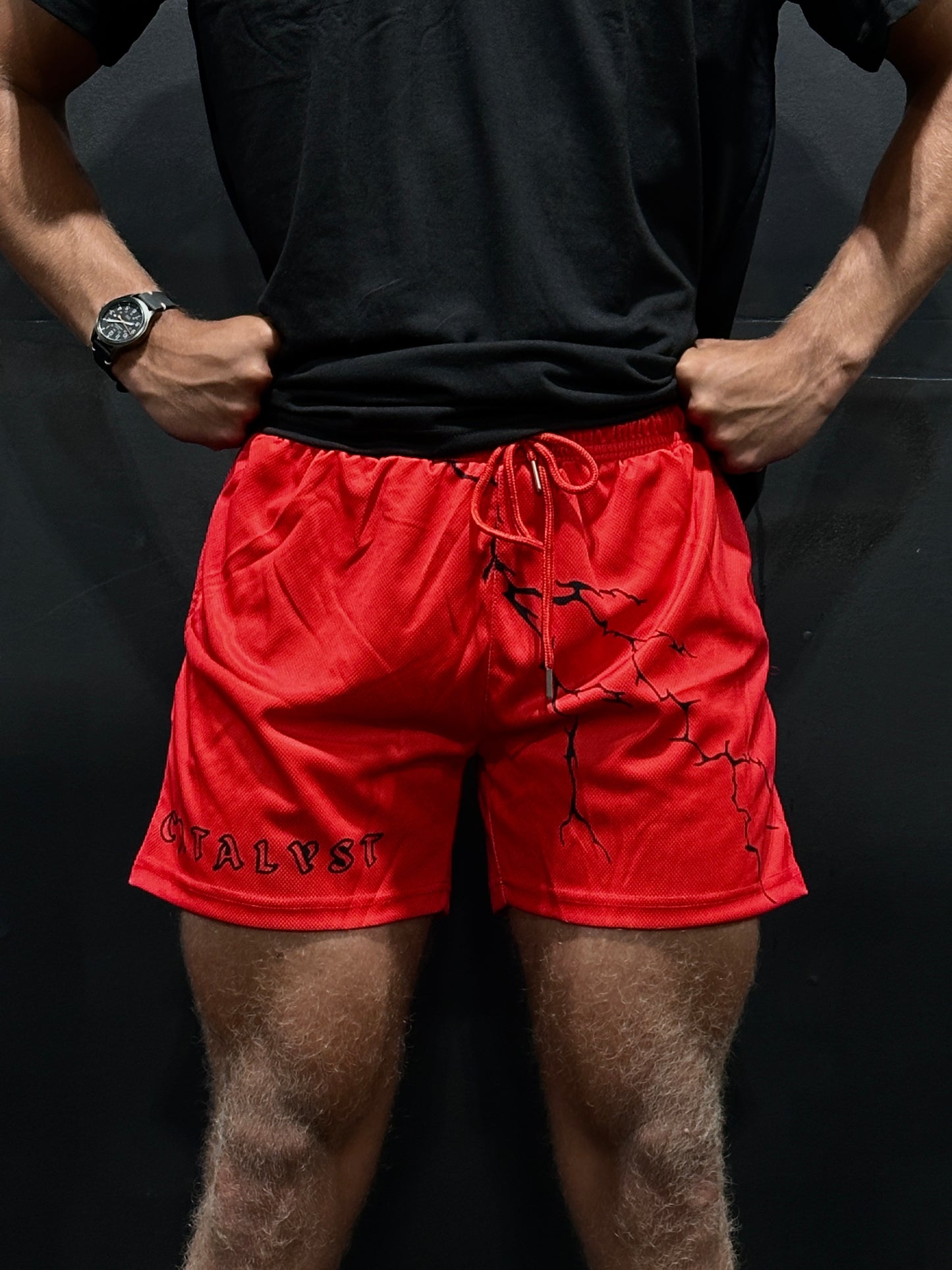 "Lightning" 5in Inseam Athletic Shorts